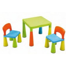 Σετ κλασσικό παιδικό πλαστικό τραπέζι με 2 καρέκλες